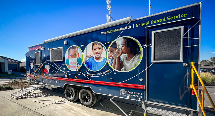 Keep Your Smile for Life dental van